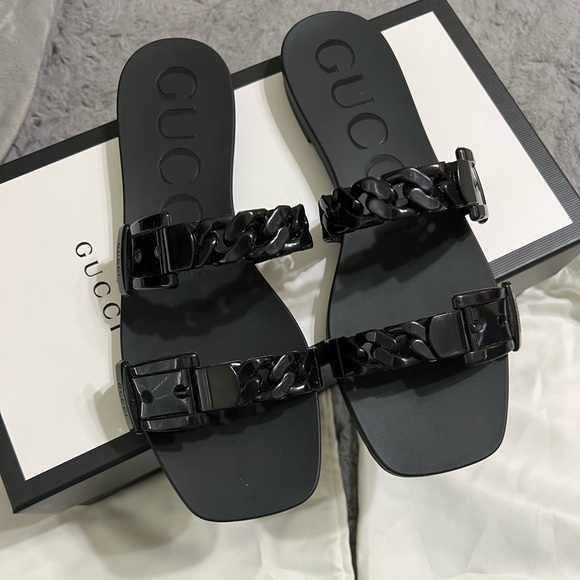 Gucci Shoes - Gucci Sandals- Brand New.  Only tried on.